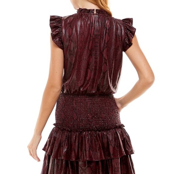 Snake Skin Print Dress - Picture 3 of 3